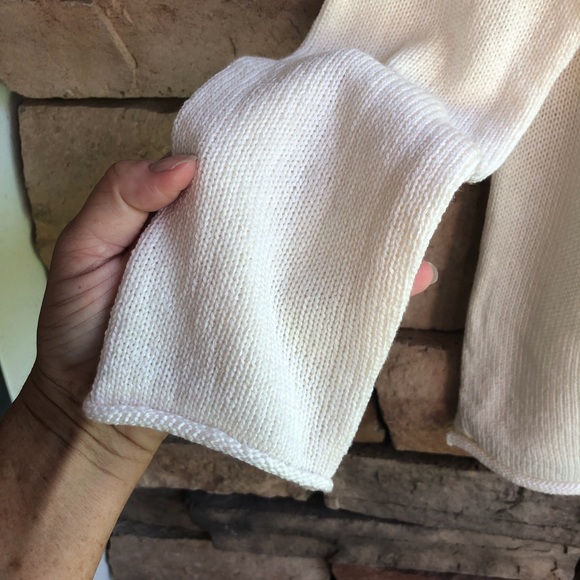 Marled ivory "LOVE" stars & stripes Patriotic sweater NWT Large - Picture 6 of 7